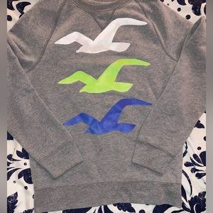 Vintage Hollister Grey Pullover Sweater